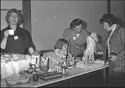 A display of handicrafts, 1969